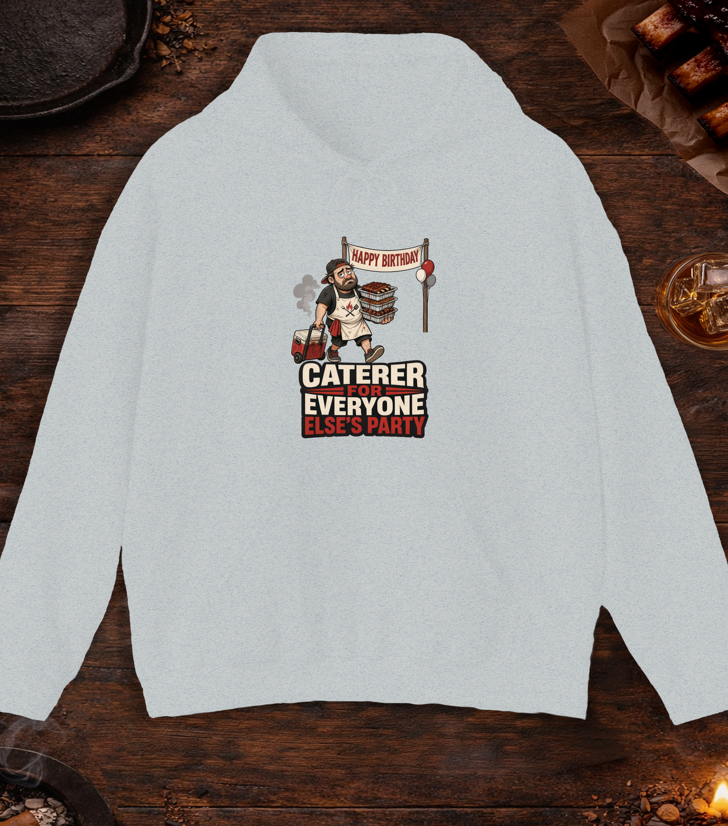 Everyone Else's Caterer Hoodie - Ash