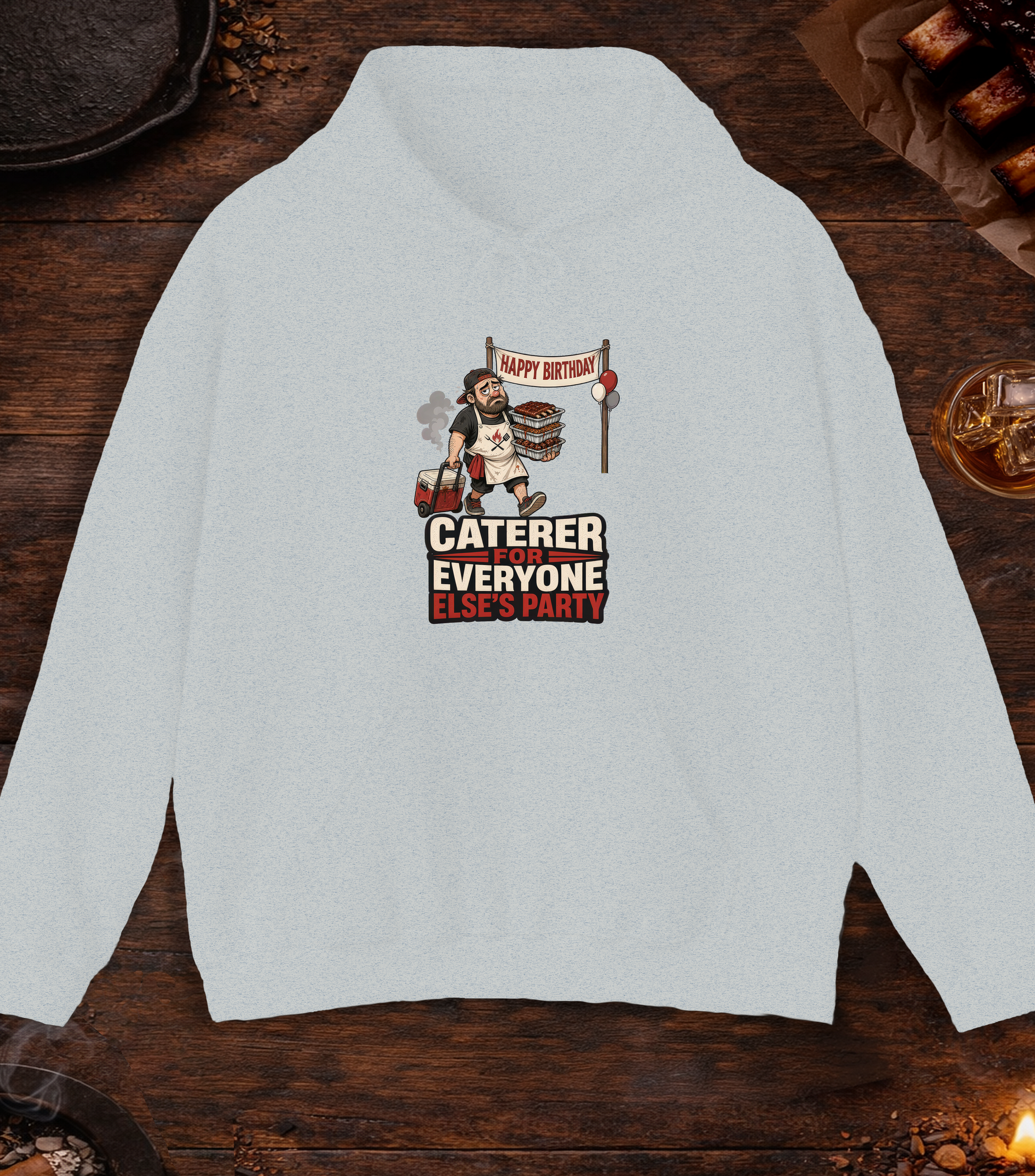 Everyone Else's Caterer Hoodie - Ash