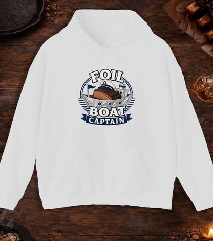 Foil Boat Captain Hoodie - Ash