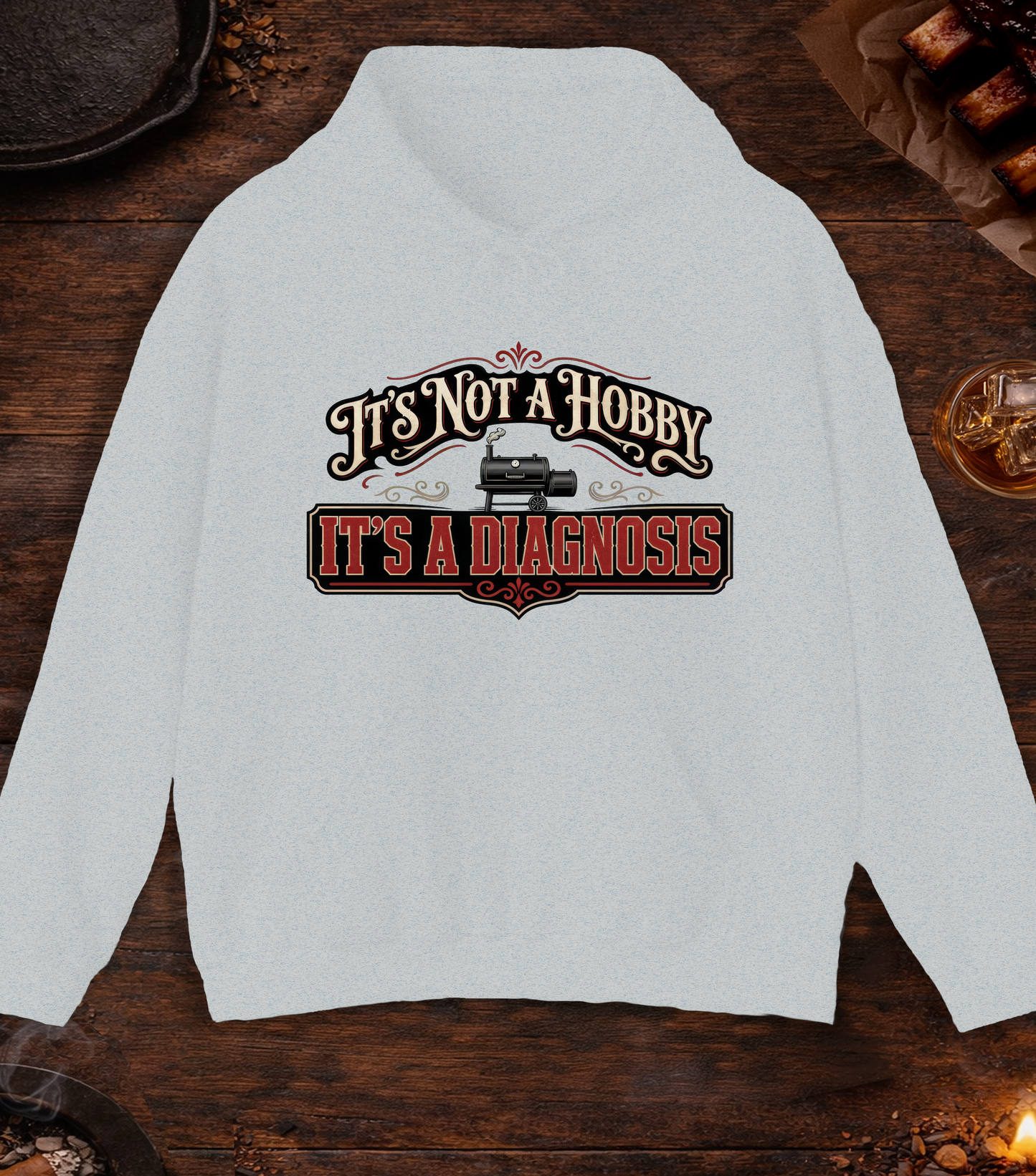 Not a Hobby Hoodie - Ash