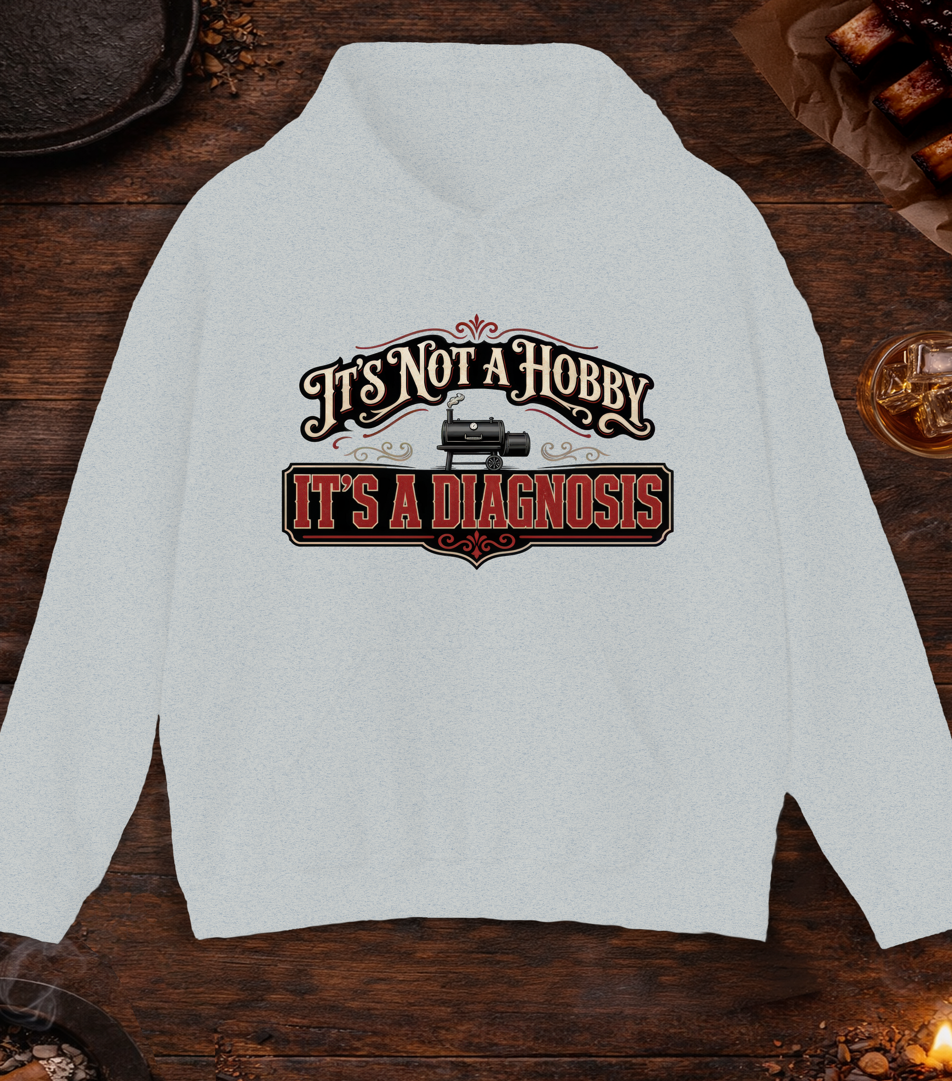 Not a Hobby Hoodie - Ash