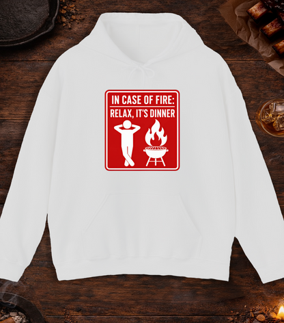In Case of Fire Hoodie - Ash