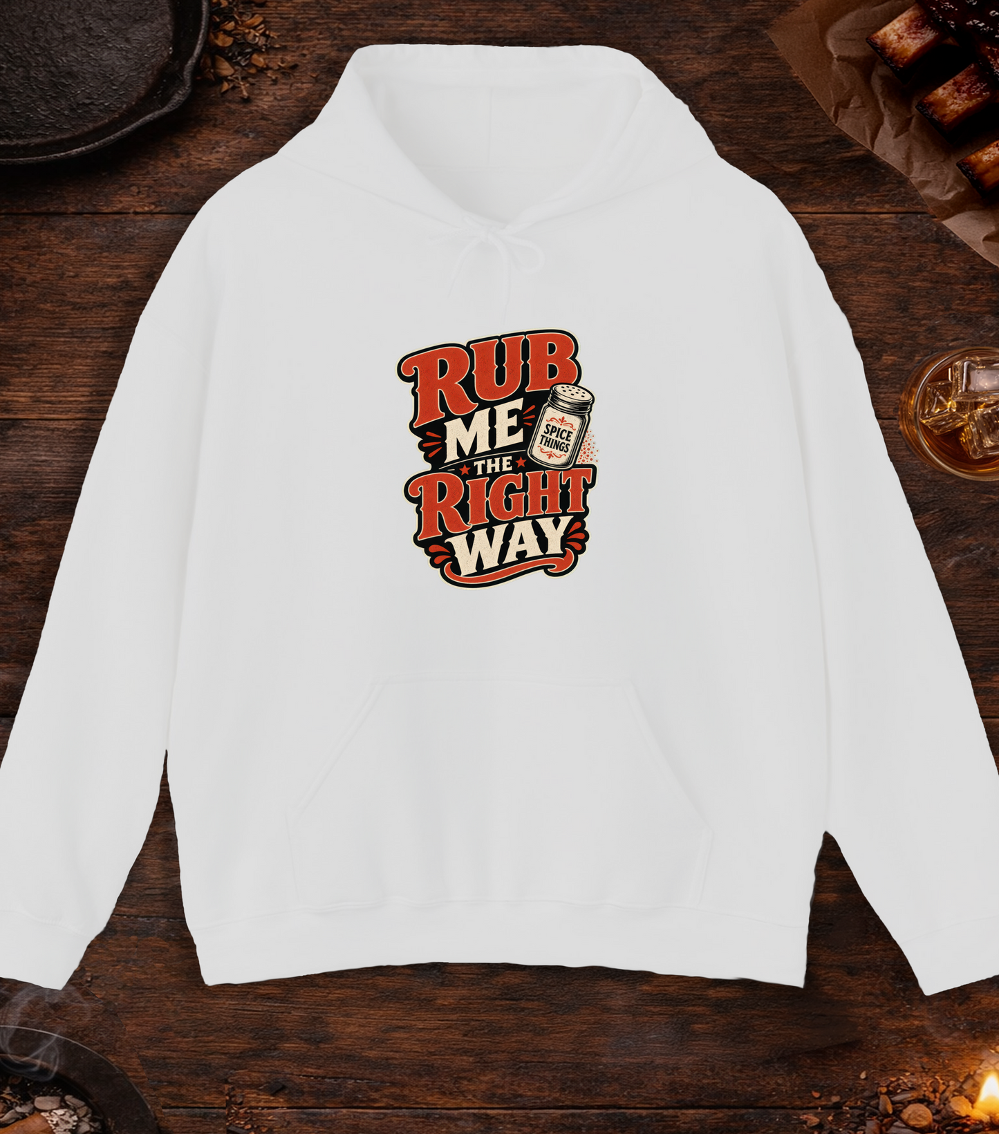 Rub Right Hoodie - Ash