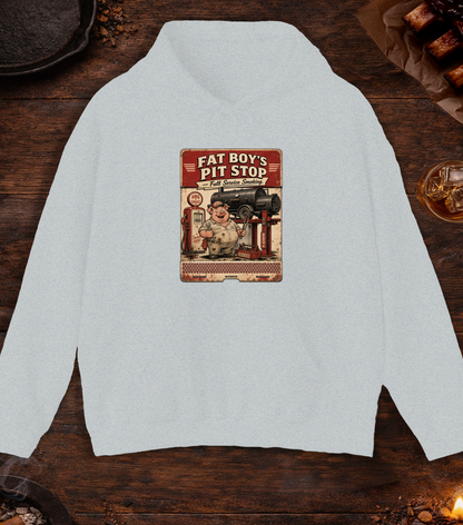 Fat Boy's Matchbook Hoodie - Ash