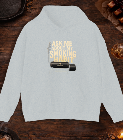 Smoking Habit Hoodie - Ash