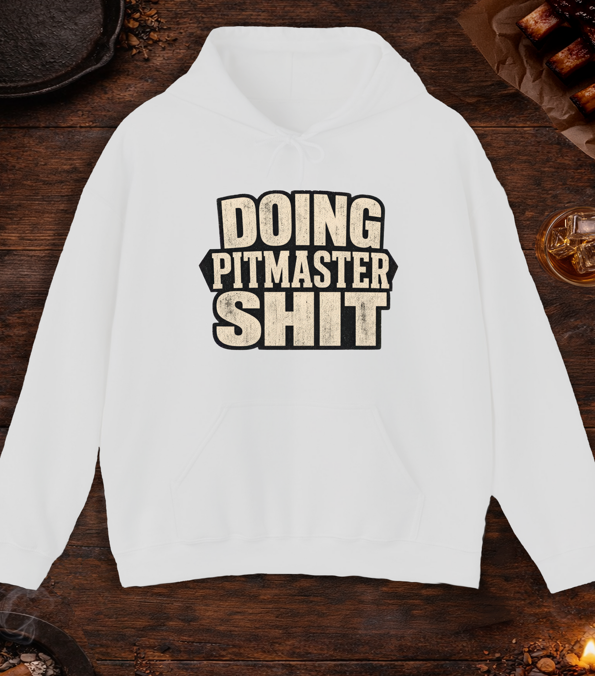 Doing Pitmaster Sh!t Hoodie - Ash