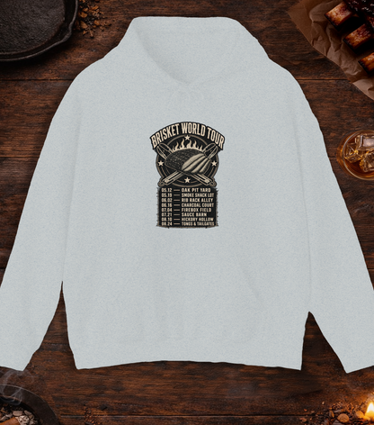 Brisket World Tour Hoodie - Ash