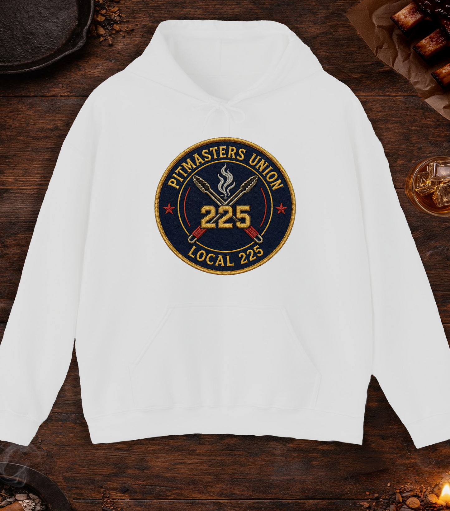 Pitmaster's Union Hoodie - Ash