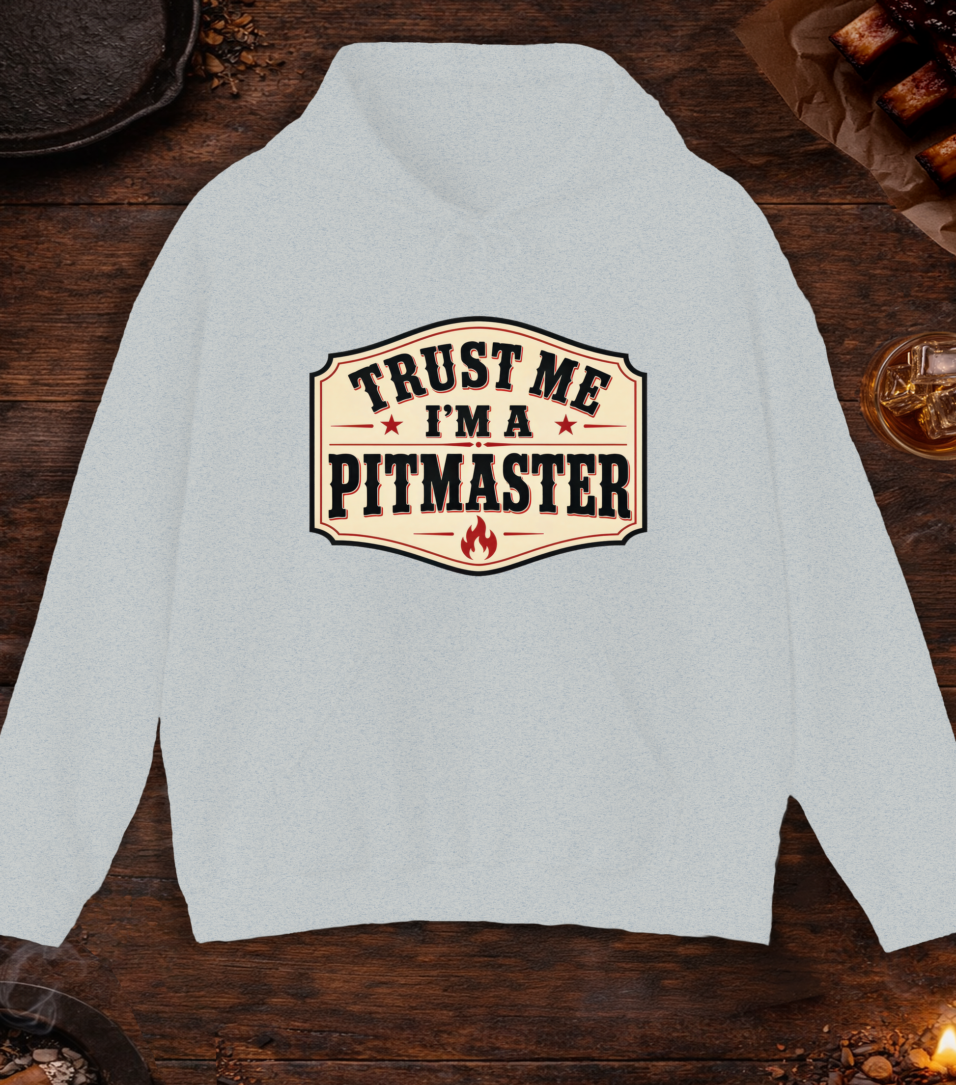 Trust Me Hoodie - Ash