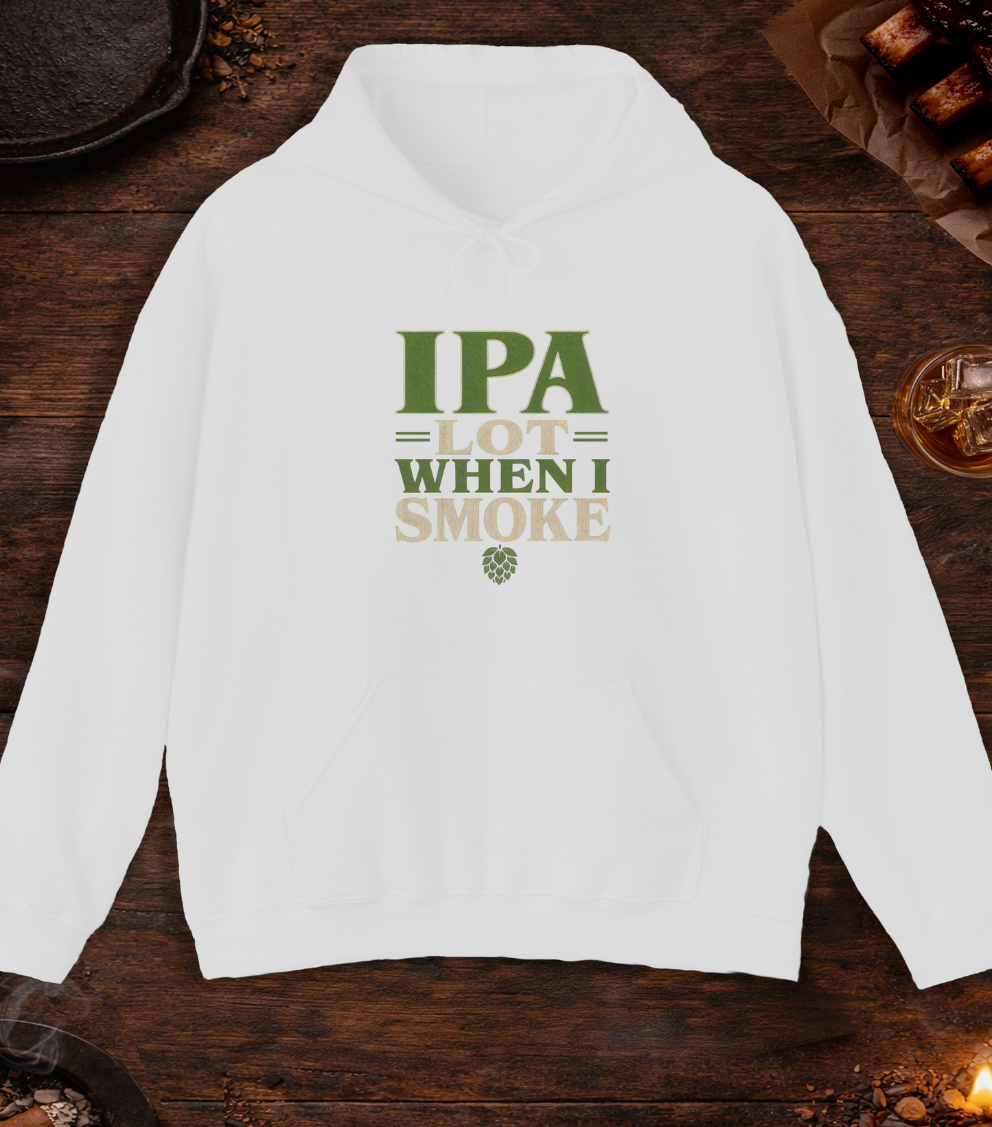 IPA Lot Hoodie - Ash