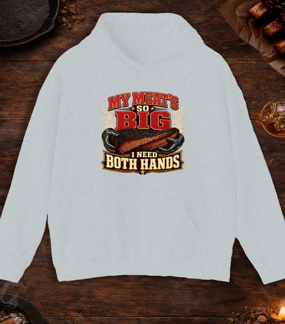Meats So Big Hoodie - Ash