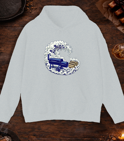 Smoke Wave Hoodie - Ash