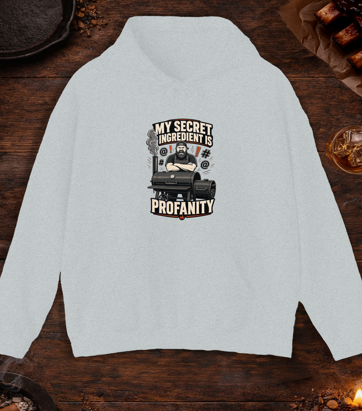 My Secret Ingredient Hoodie - Ash