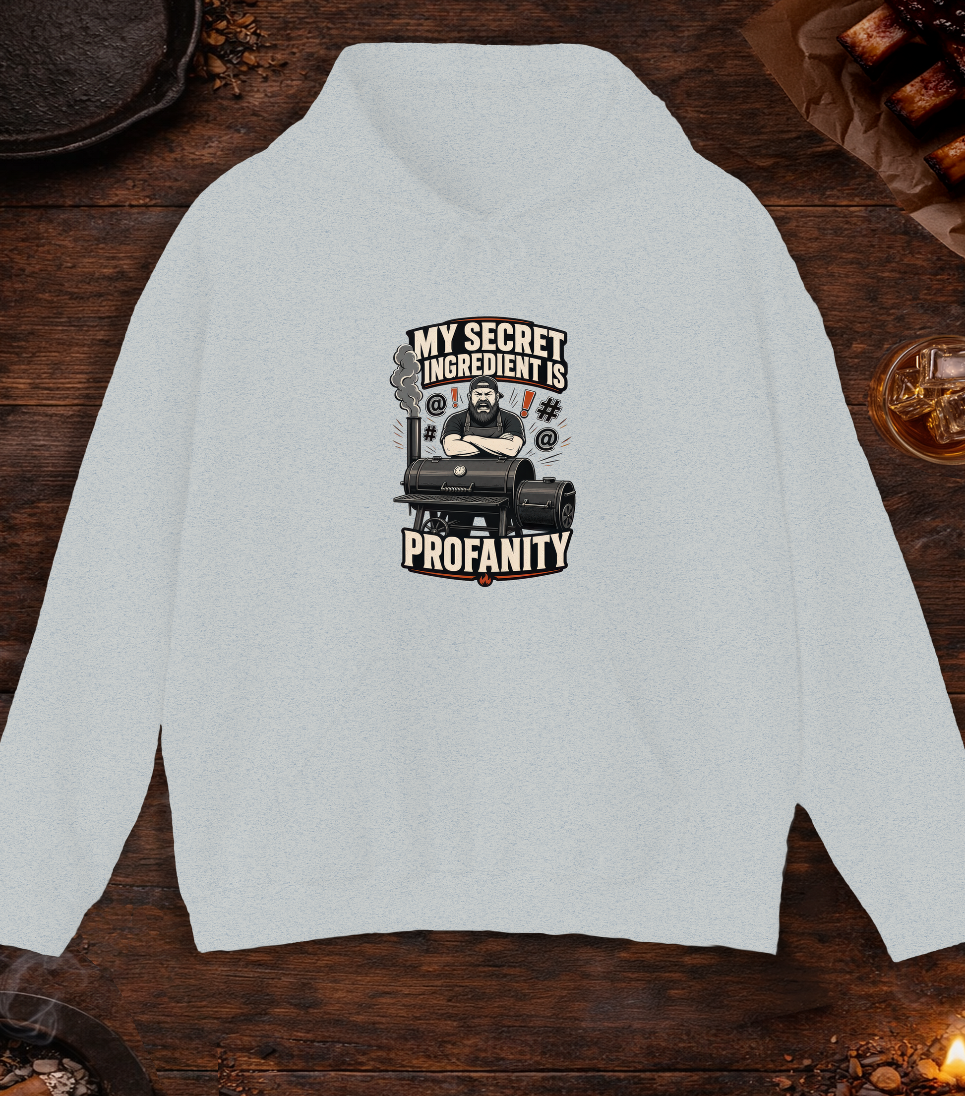 My Secret Ingredient Hoodie - Ash