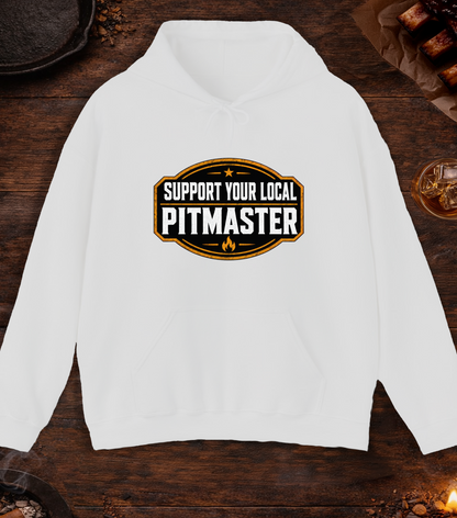 Support Your Pitmaster Hoodie - Ash