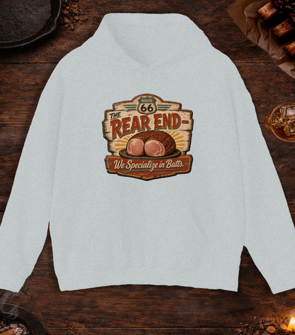 The Rear End Hoodie - Ash