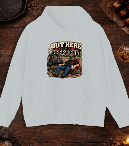 Till the Beer's Gone Hoodie - Ash