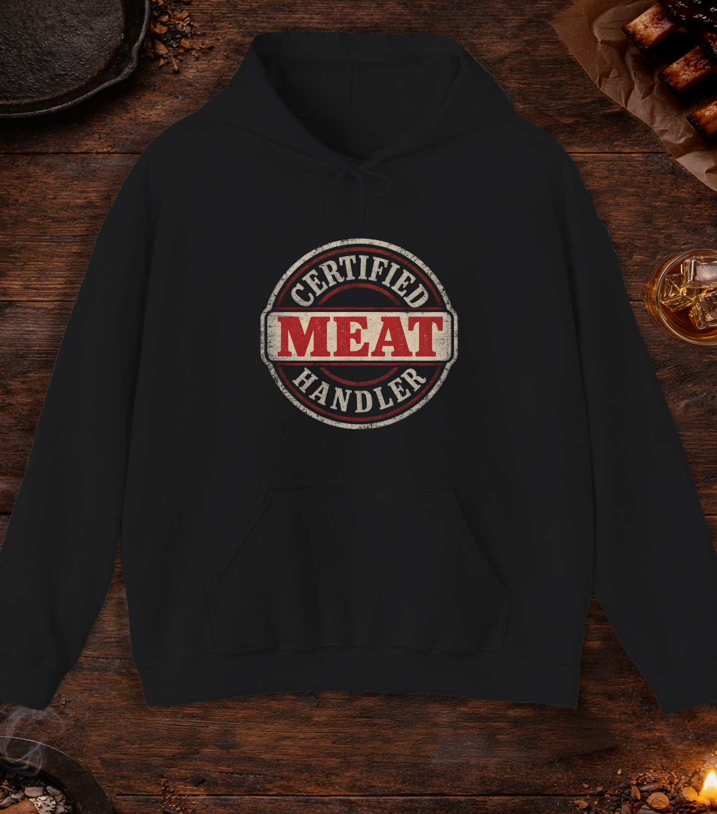 Meat Handler Hoodie - Black
