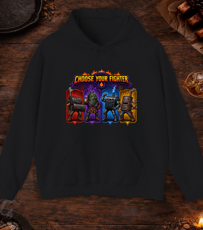 Choose Your Fighter Hoodie - Black