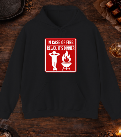 In Case of Fire Hoodie - Black