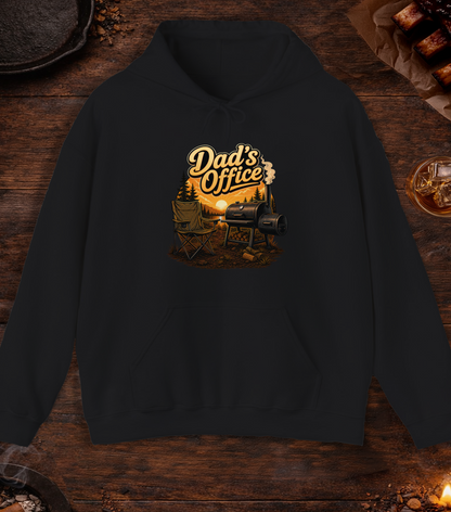 Dad's Office Hoodie - Black