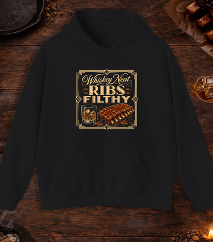 Ribs Filthy Hoodie - Black