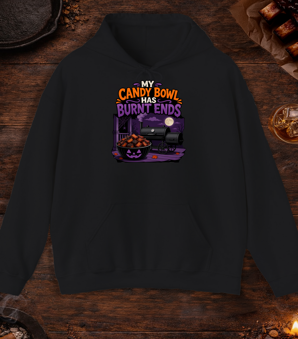 My Candy Bowl Hoodie - Black