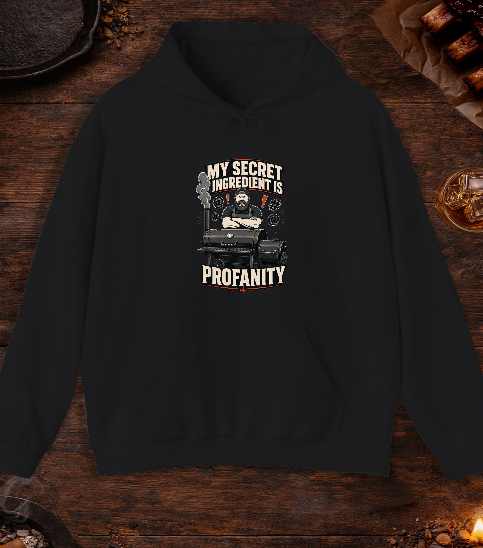 My Secret Ingredient Hoodie - Black