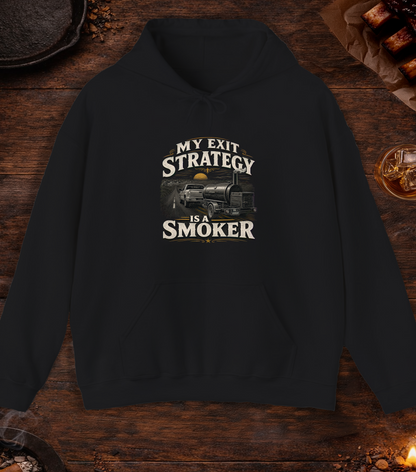 Exit Strategy Hoodie - Black