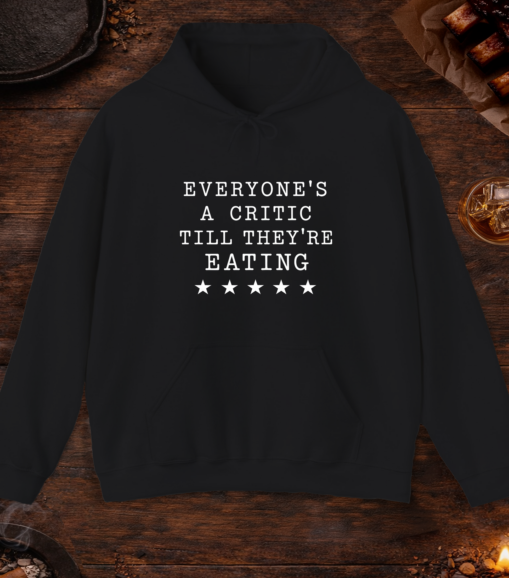 Everyones a Critic Hoodie - Black