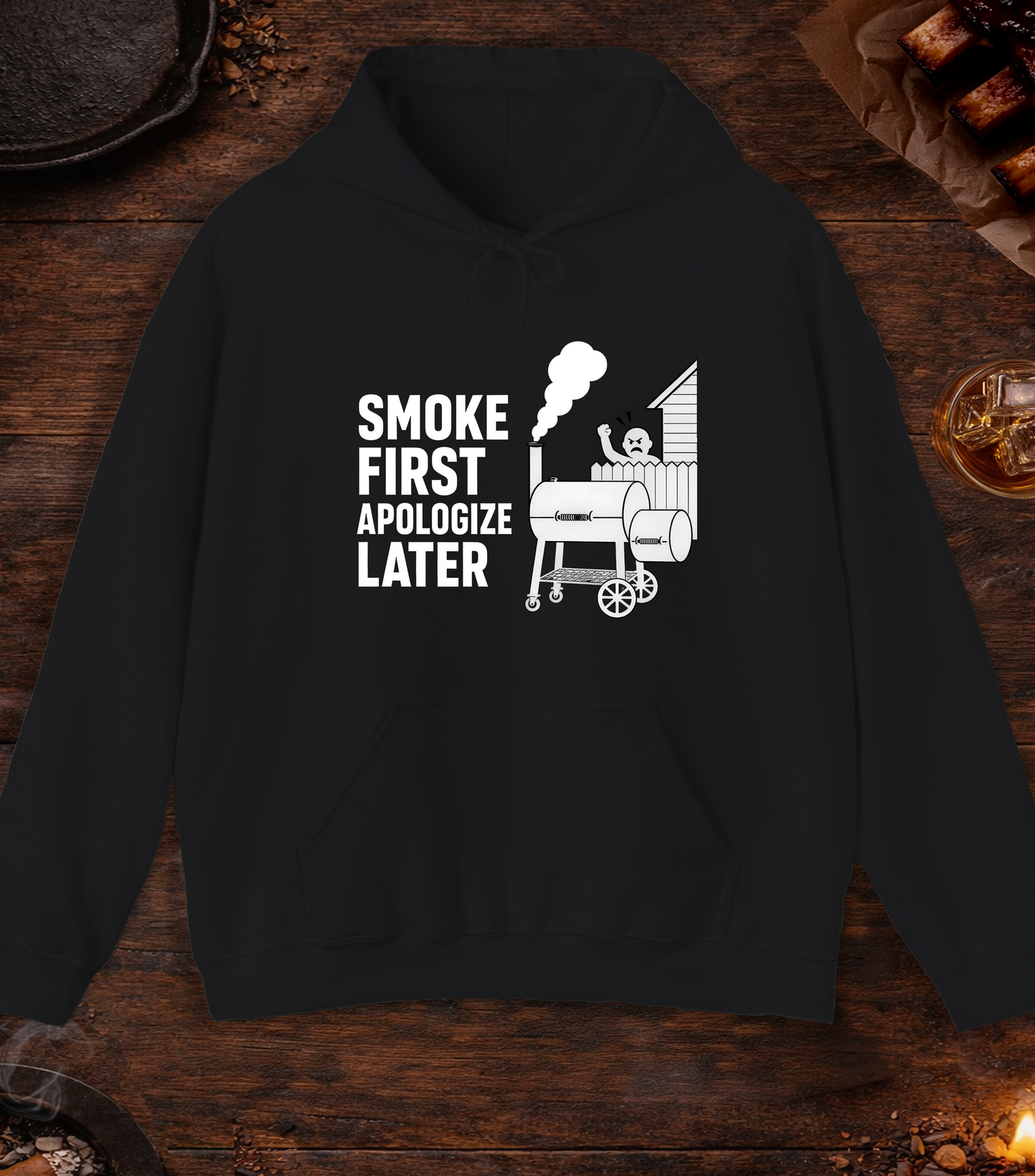 Apologize Later Hoodie - Black