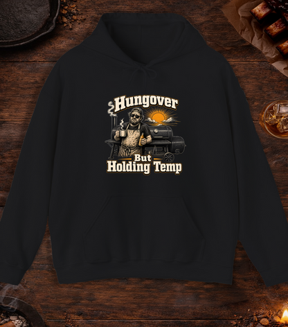 Hungover Holding Temp Hoodie - Black