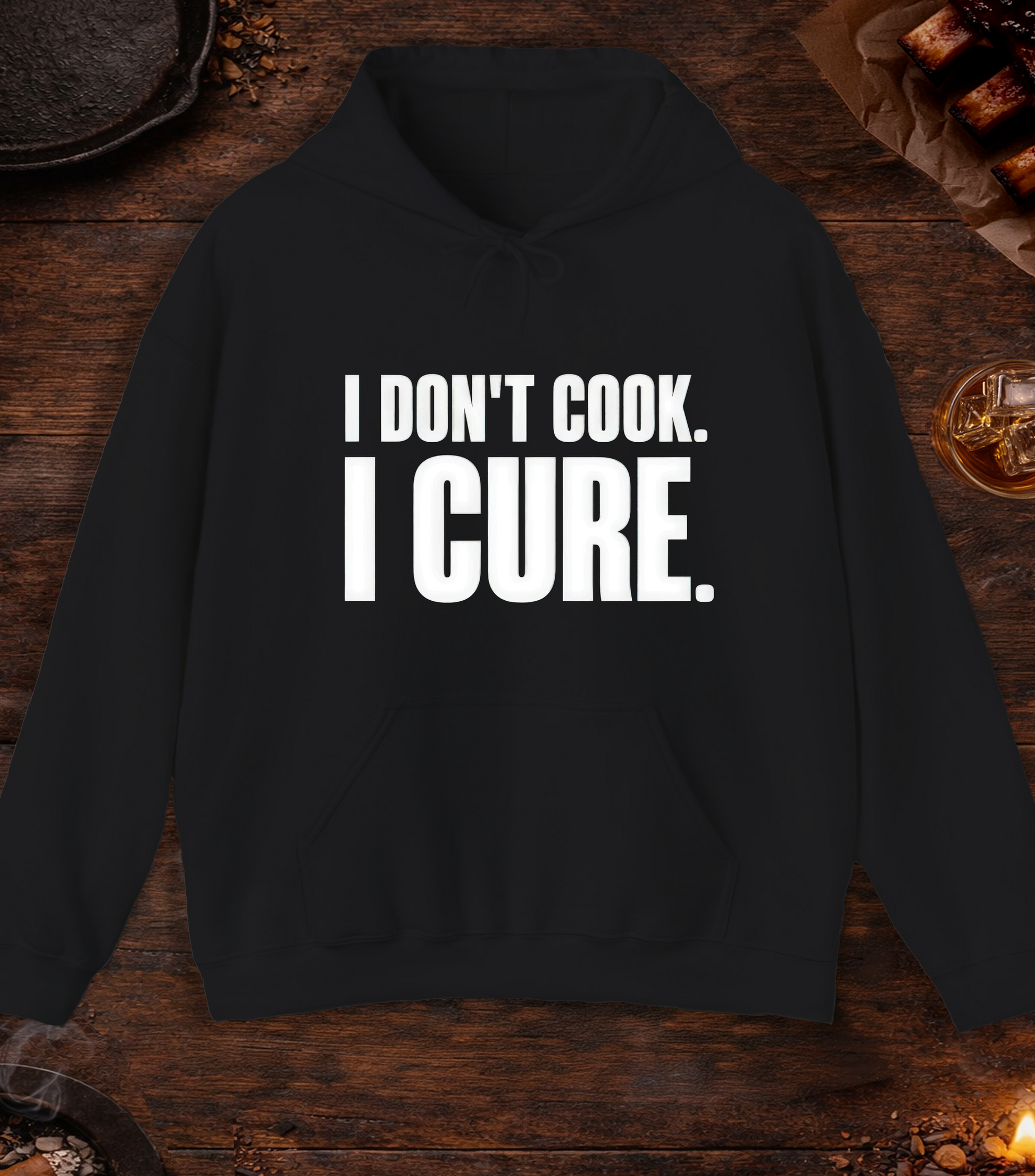 I Cure Hoodie - Black