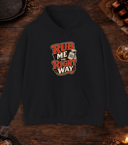 Rub Right Hoodie - Black