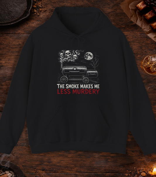 Smoke Less Murdery Hoodie - Black