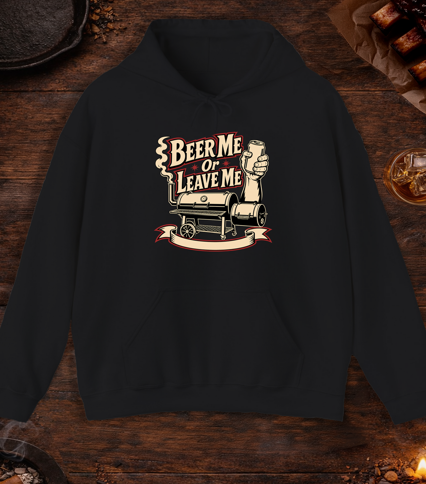 Beer Me Hoodie - Black