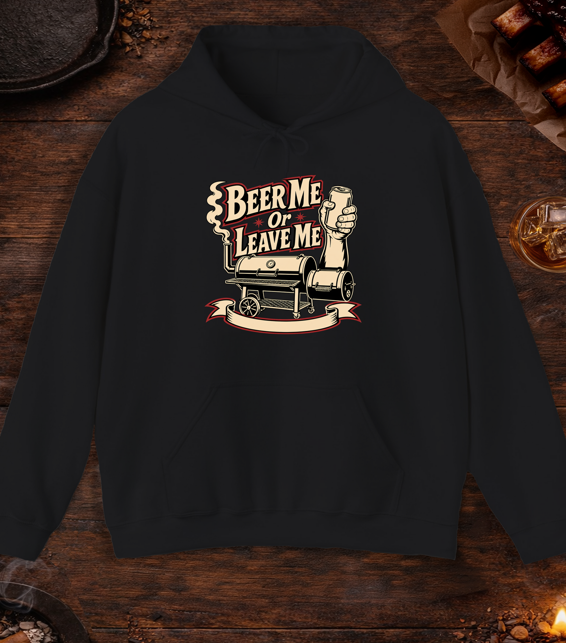 Beer Me Hoodie - Black