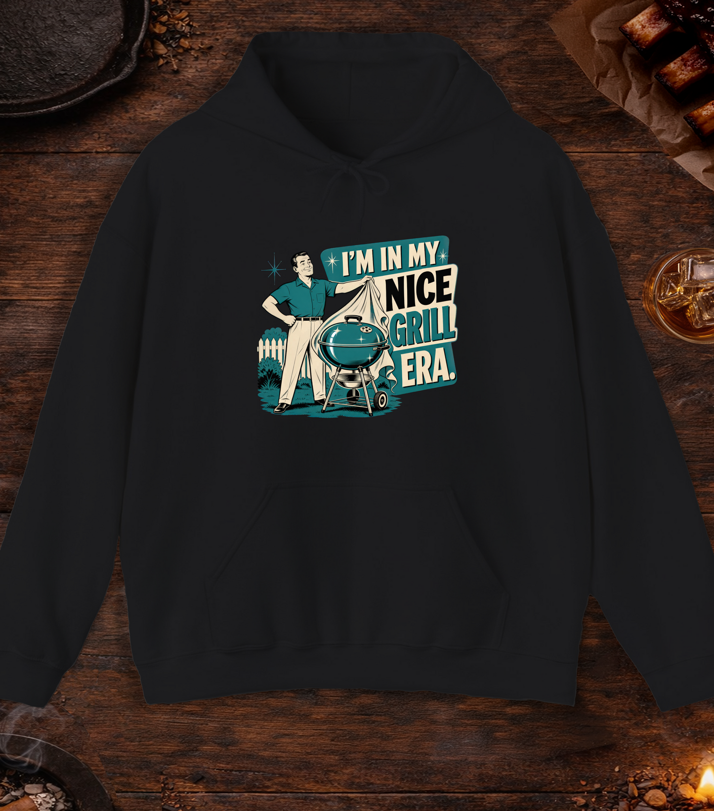 Nice Grill Era Hoodie - Black