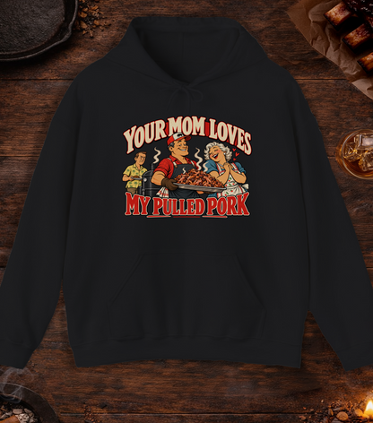 Your Mom Hoodie - Black