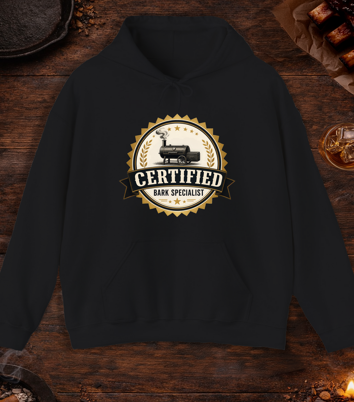 Certified Bark Specialist Hoodie - Black