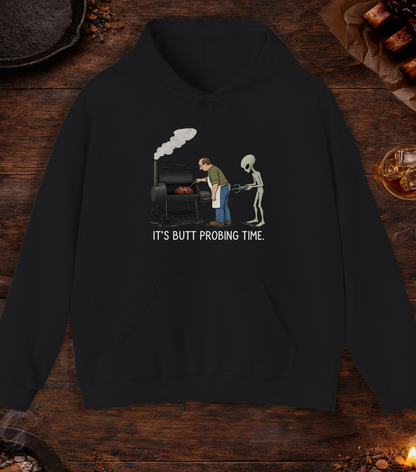 Butt Probing Time Hoodie - Black