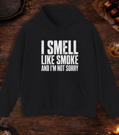 I Smell Like Smoke Hoodie - Black