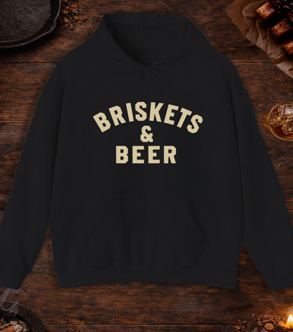 Briskets And Beer Hoodie - Black