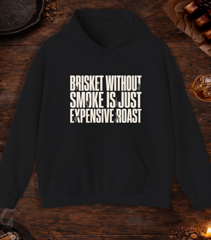 Brisket Without Smoke Hoodie - Black