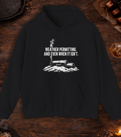 Weather Permitting Hoodie - Black