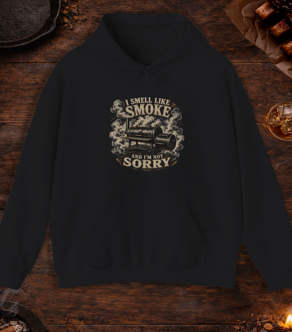 Smell Like Smoke Hoodie - Black