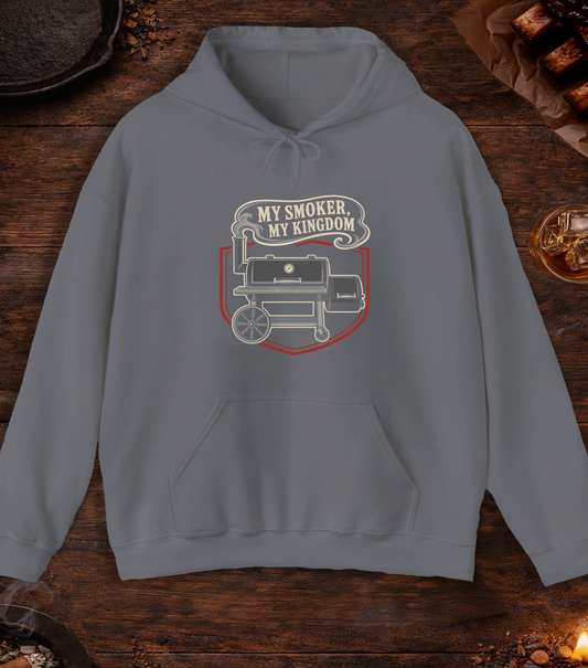 My Smoker My Kingdom Hoodie - Charcoal
