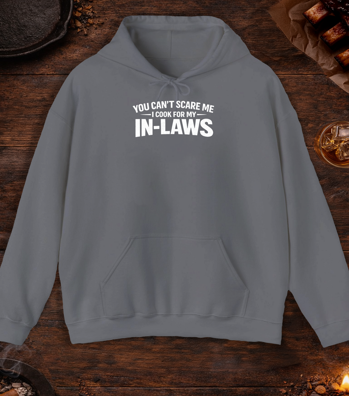 In-Law Cook Hoodie - Charcoal