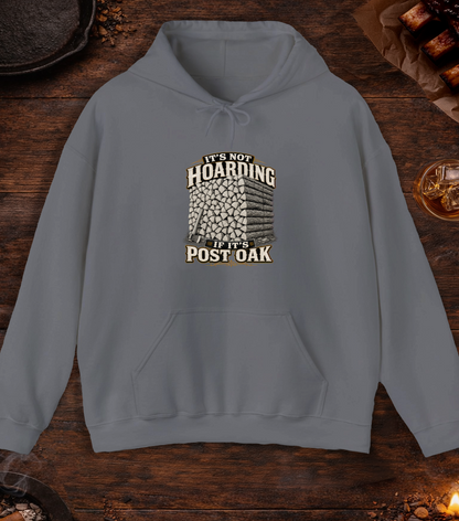 Not Hoarding Post Oak Hoodie - Charcoal