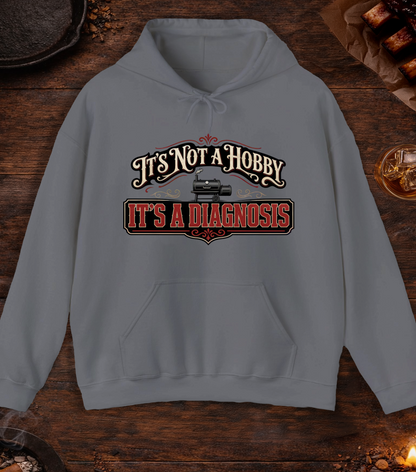 Not a Hobby Hoodie - Charcoal